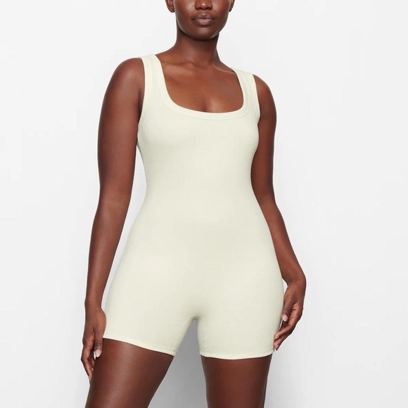 SKIMS Cotton Rib Onesie — BoneSize XLNWT